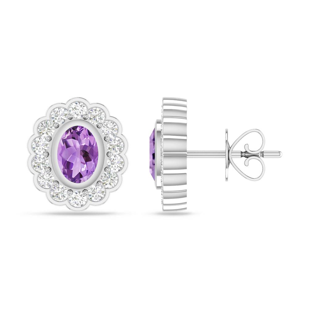 White Gold - Amethyst